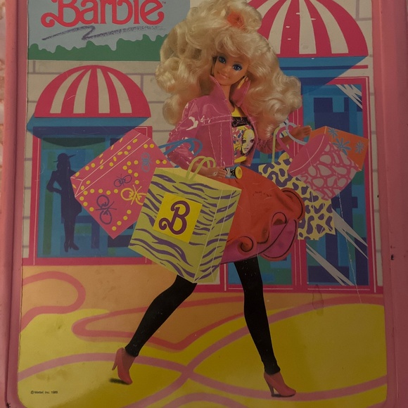 Vintage 1989 Barbie Cases